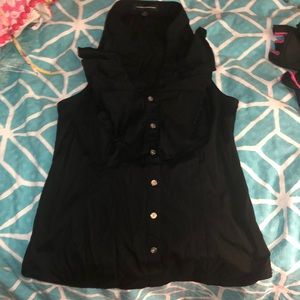 Black express dress top XS